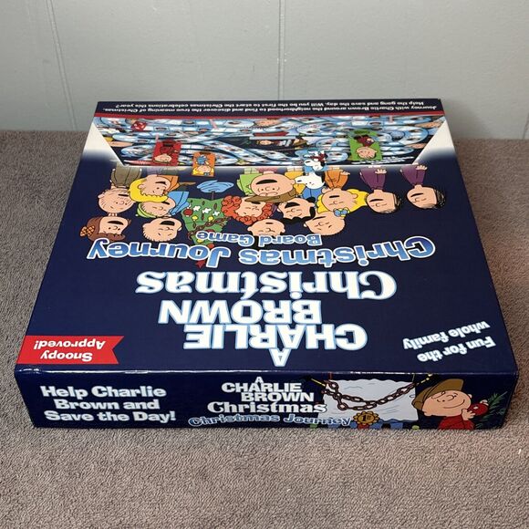 A Charlie Brown Christmas Journey Peanuts Board Game 2018 COMPLETE - Picture 6 of 10